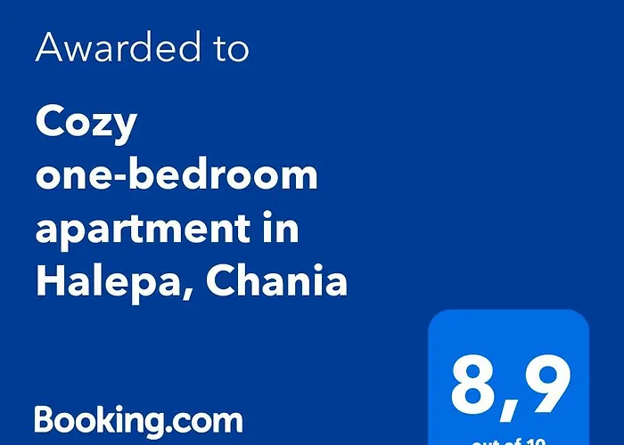 Cozy One-Bedroom Apartment In Halepa, Chania